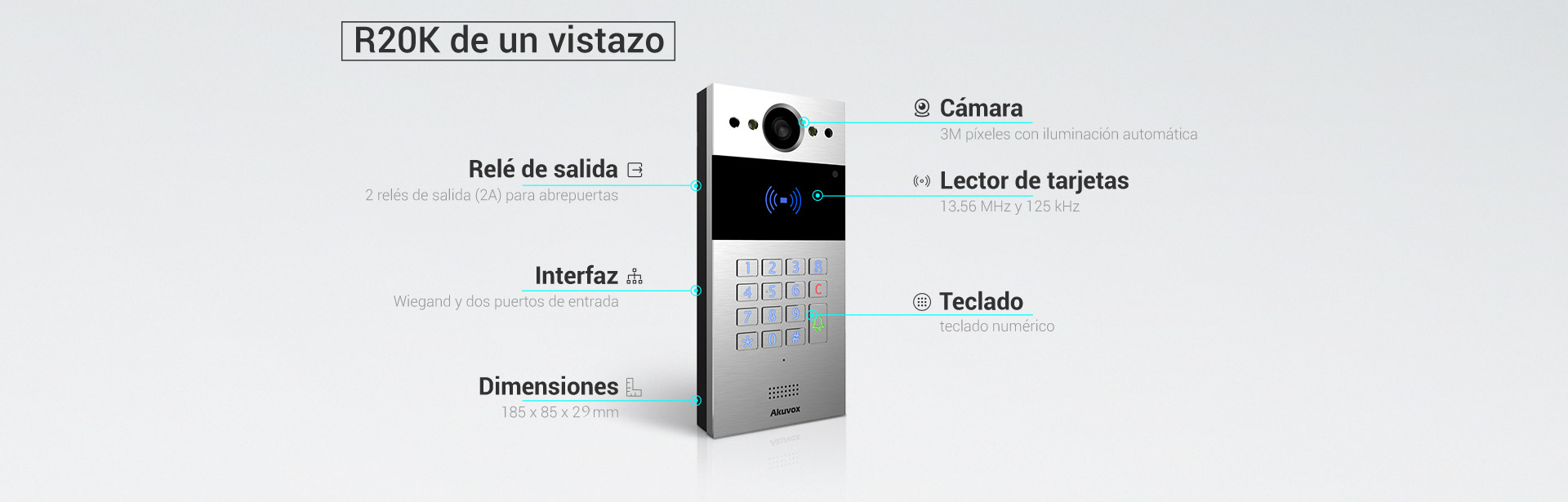 Sistema de intercomunicador de vídeo con cable para puerta de teléfono,  monitor de color de 7 pulgadas y cámara de alta definición para casa u  oficina